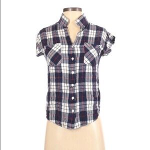 Jachs Girlfriend Plaid Button Down